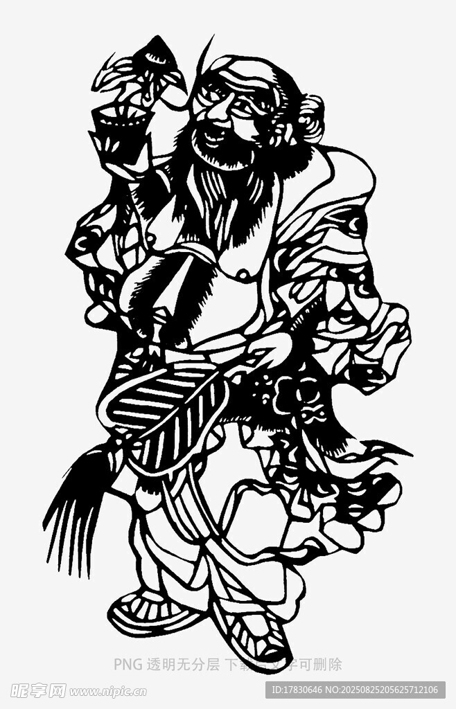传统戏曲人物插画