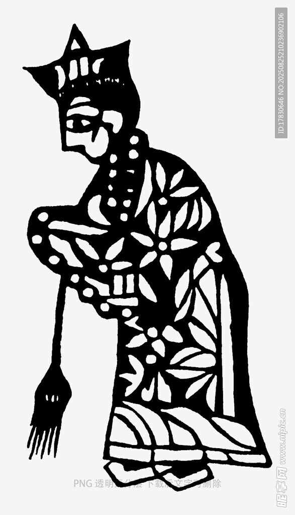 古代人物形象剪纸艺术