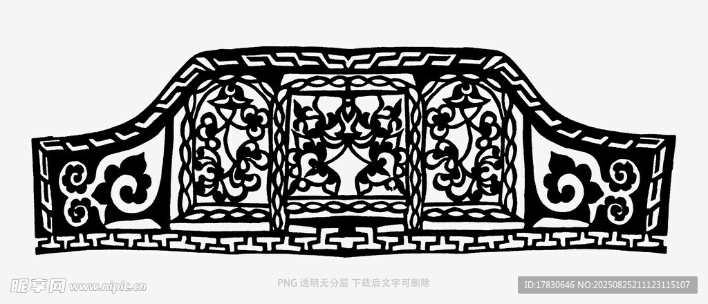 古典雕花装饰图案
