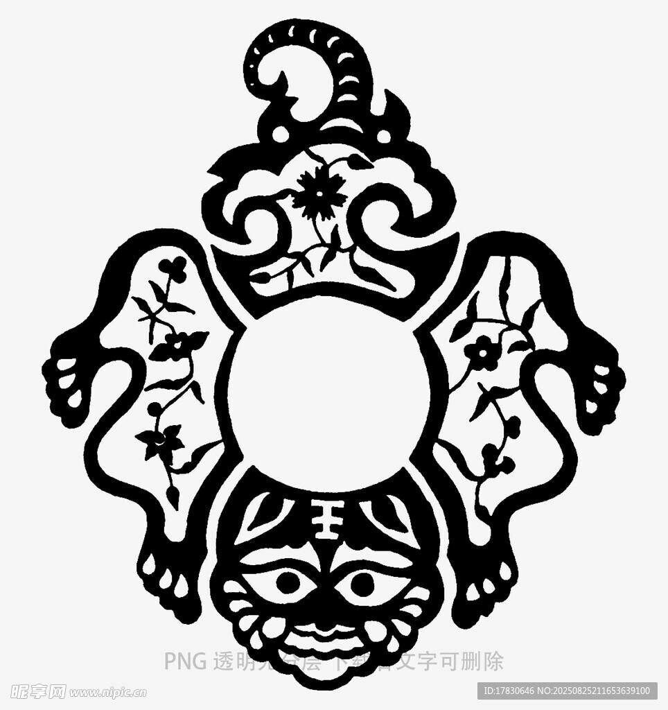 传统四象图案装饰纹样