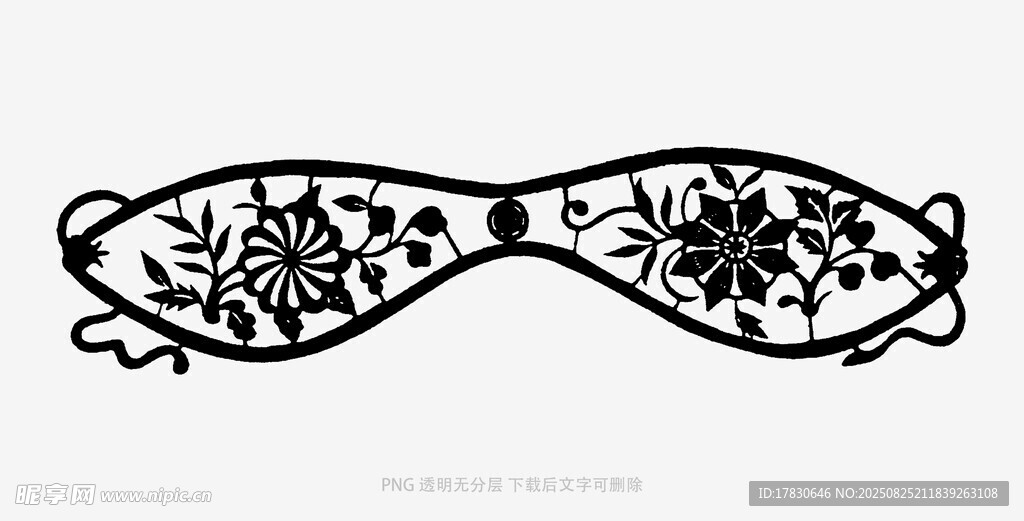 复古花纹装饰图案