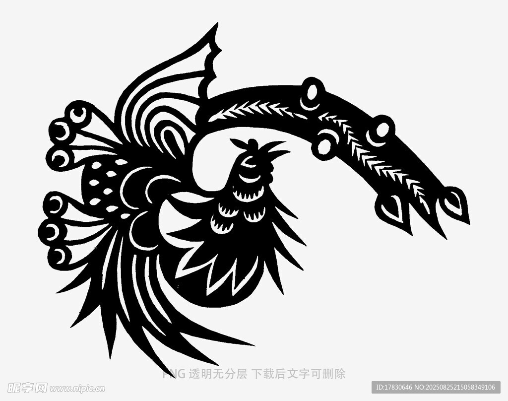 凤凰图腾图案设计