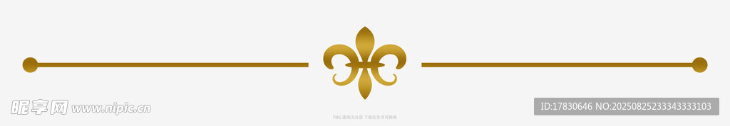 金色装饰花纹