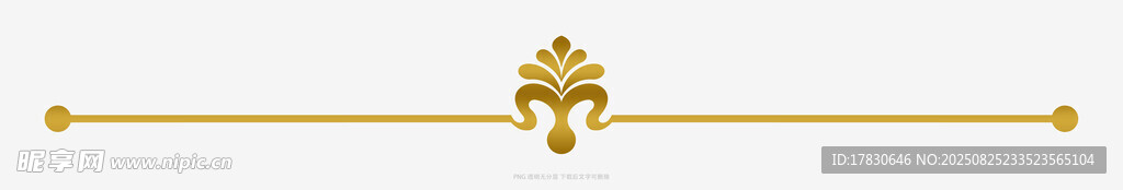 金色精致装饰花纹图案