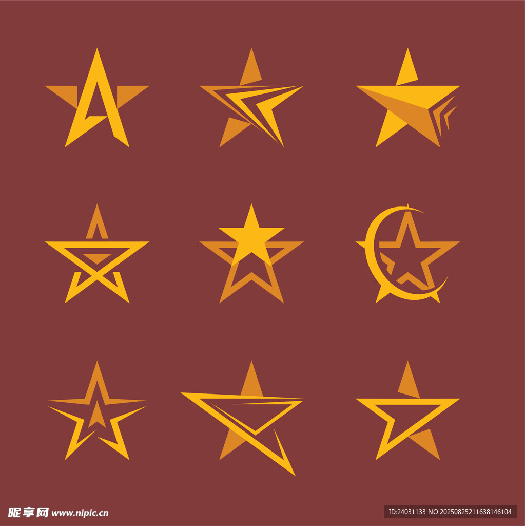 五角星图标