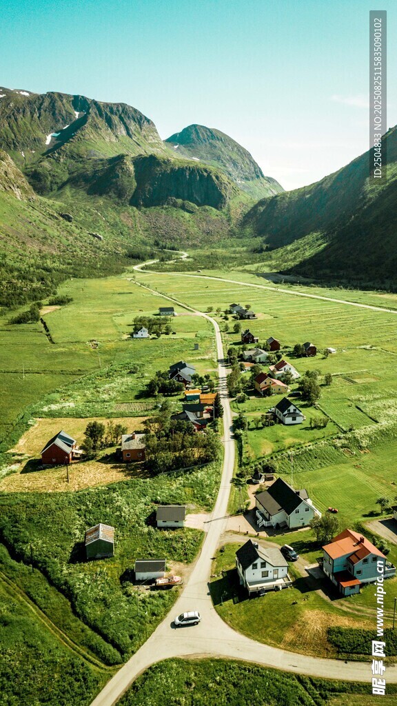 山间村落美景