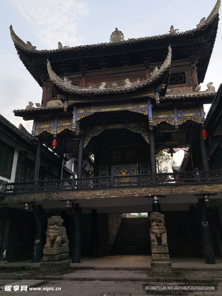 古色古香中式传统楼阁