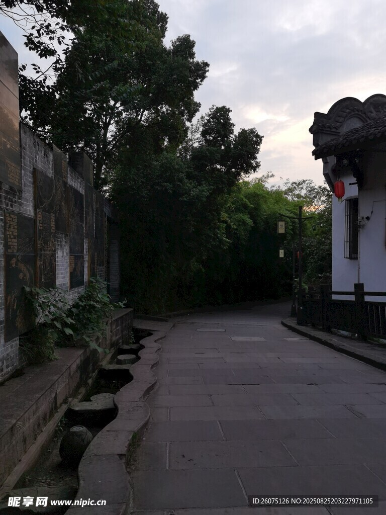 幽静古巷小道