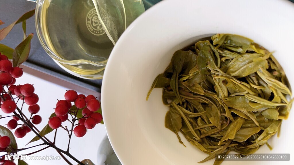 绿茶与茶汤
