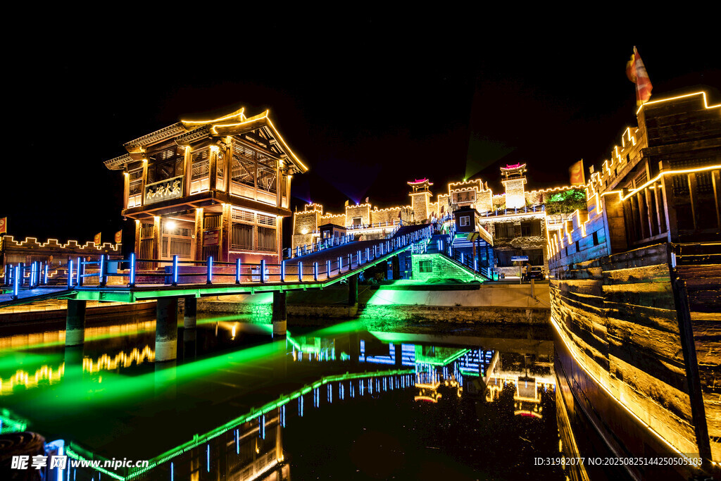 东平湖夜景