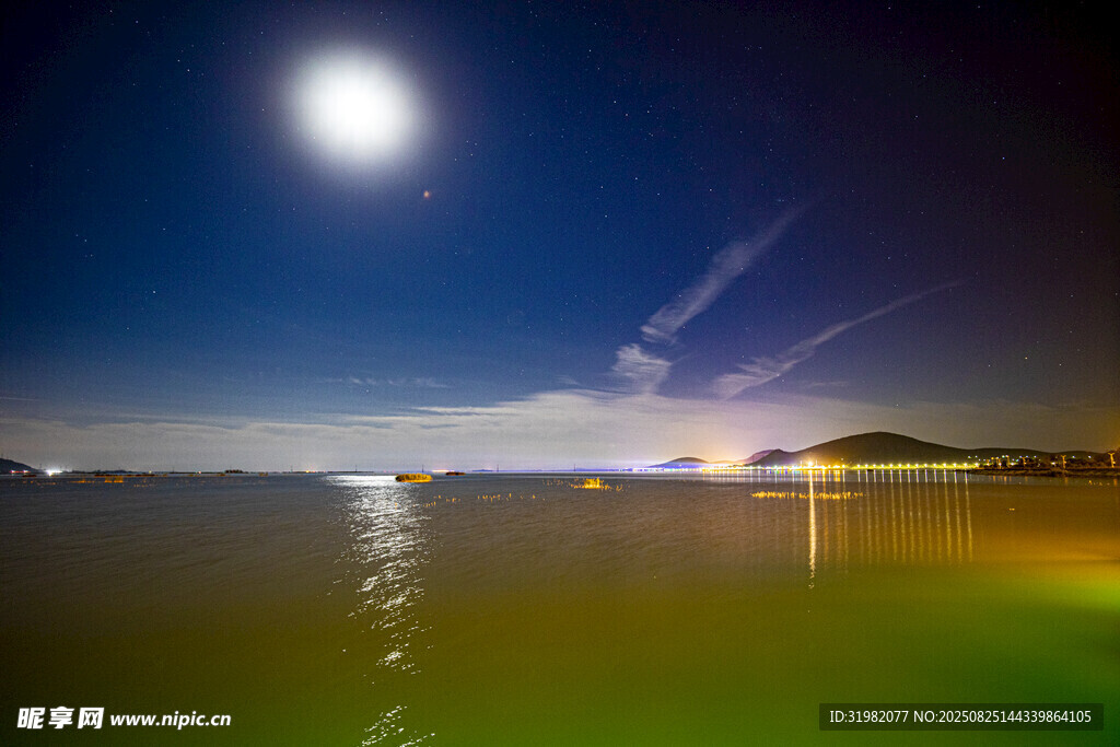 东平湖夜景