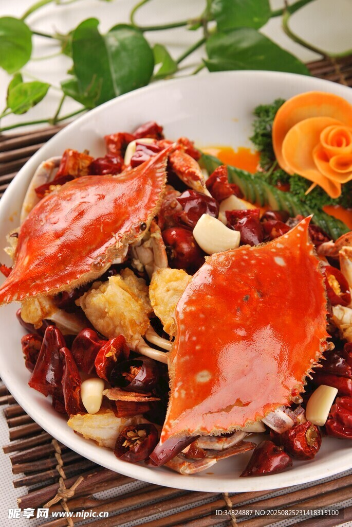 香辣美味大闸蟹