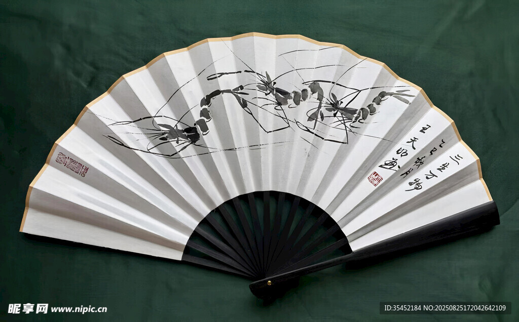 国画扇面