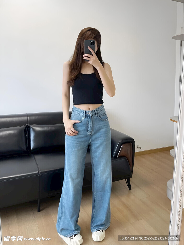 休闲的女孩