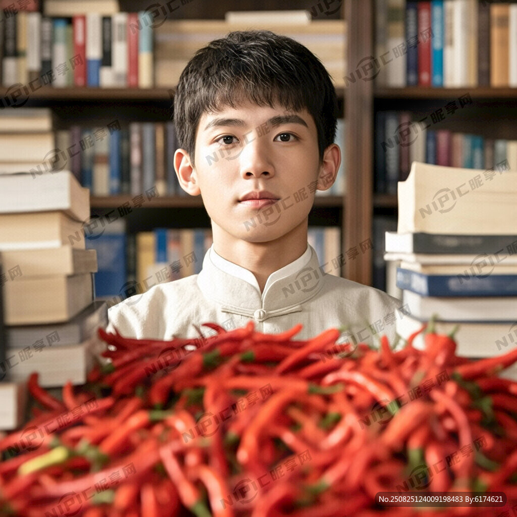 红花堆成的有志少年