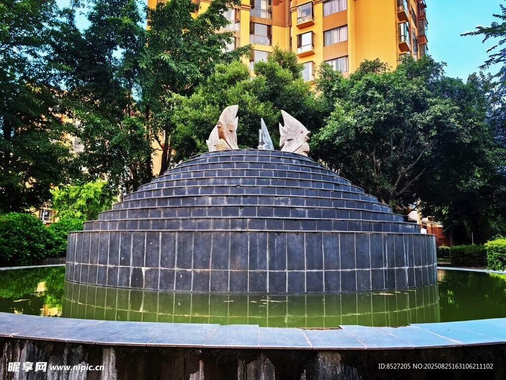 小区喷泉景观