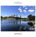 湖畔城市风光美景