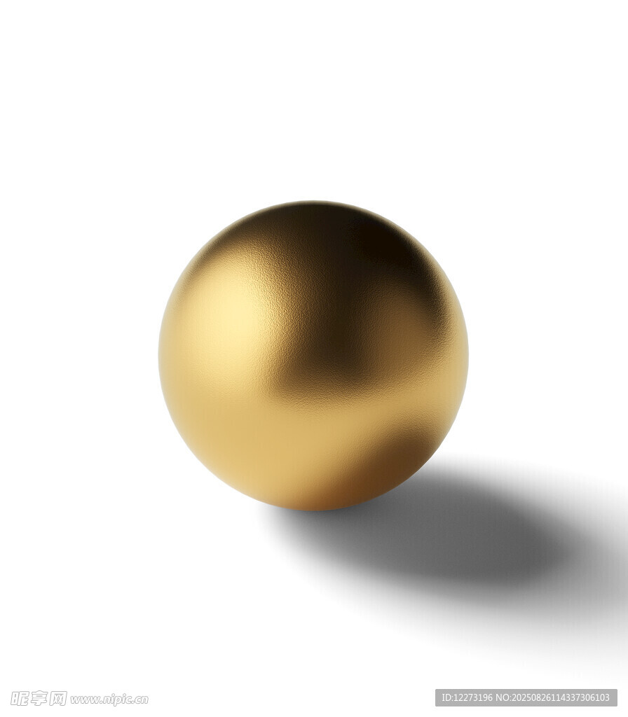 金色圆球特写