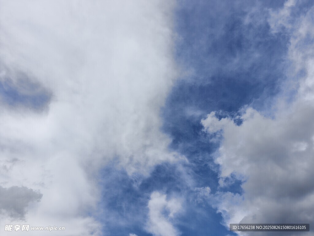 蓝天白云美景