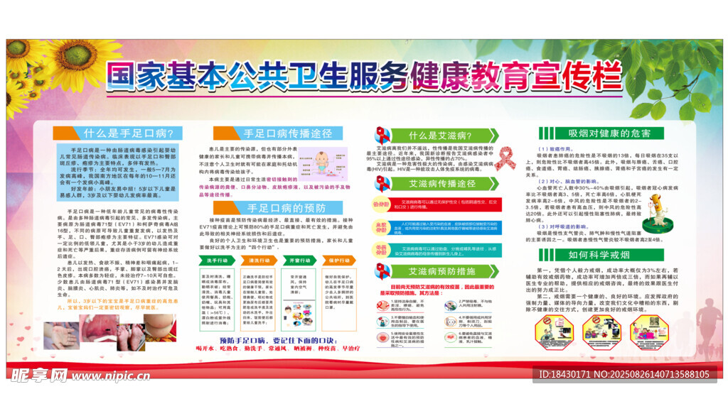 健康教育宣传栏