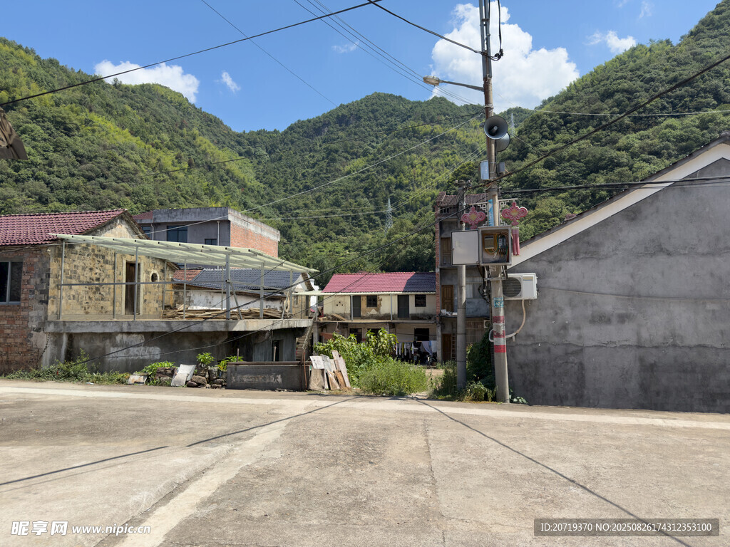 山村街景