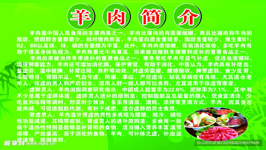 羊肉美食介绍