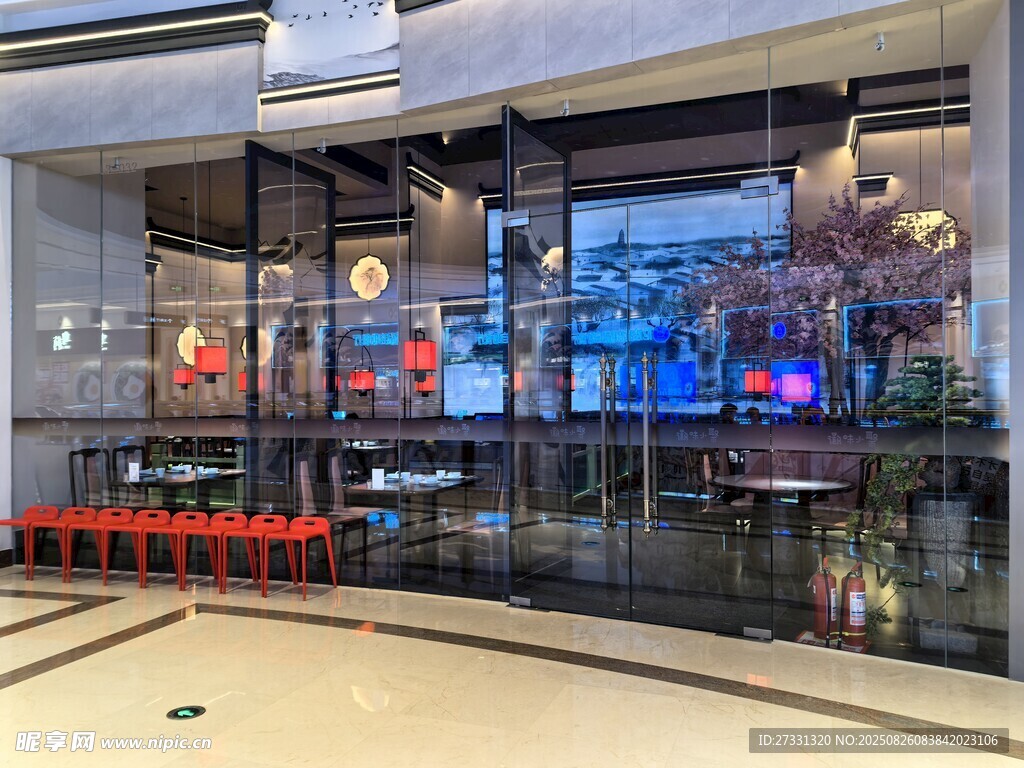 时尚现代的店铺外观设计