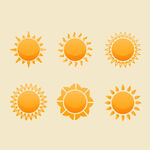 太阳图案