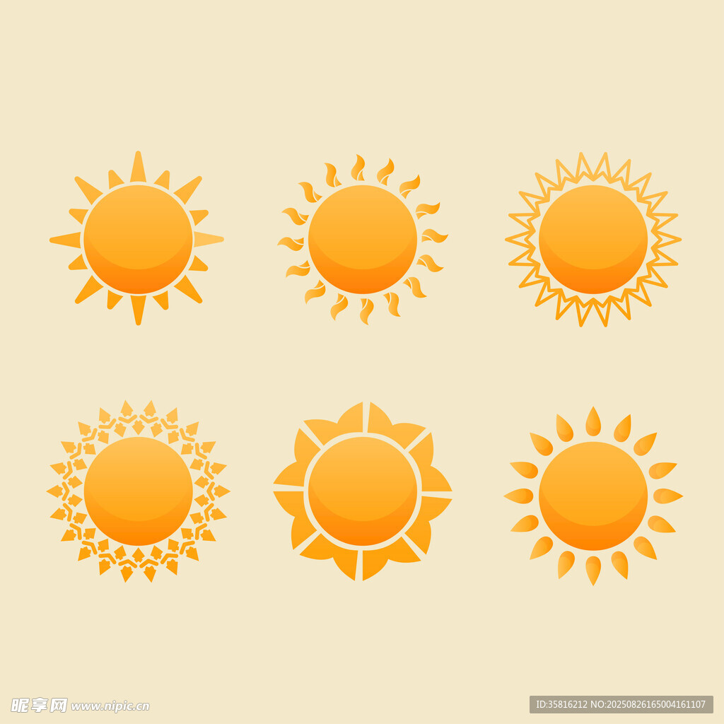 太阳图案