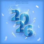 2026特效字背景