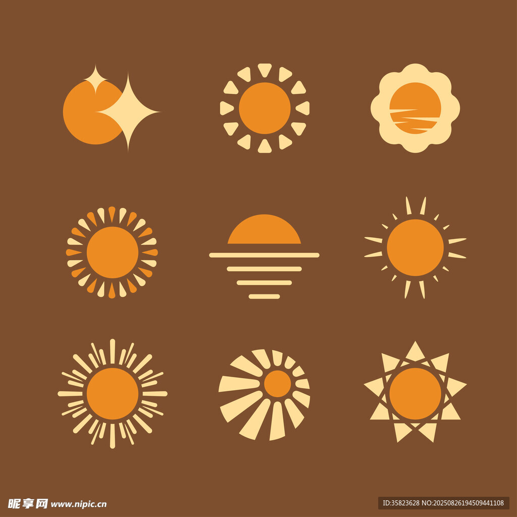 太阳图标