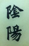 阴阳 杨克东书法作品