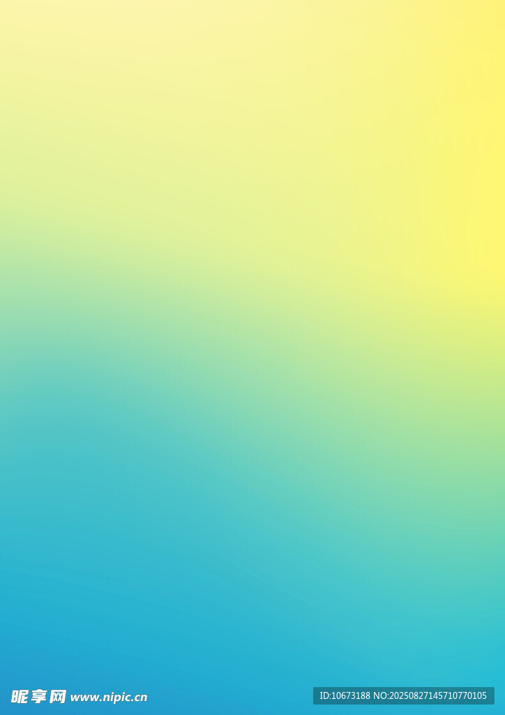 渐变蓝黄柔和背景图