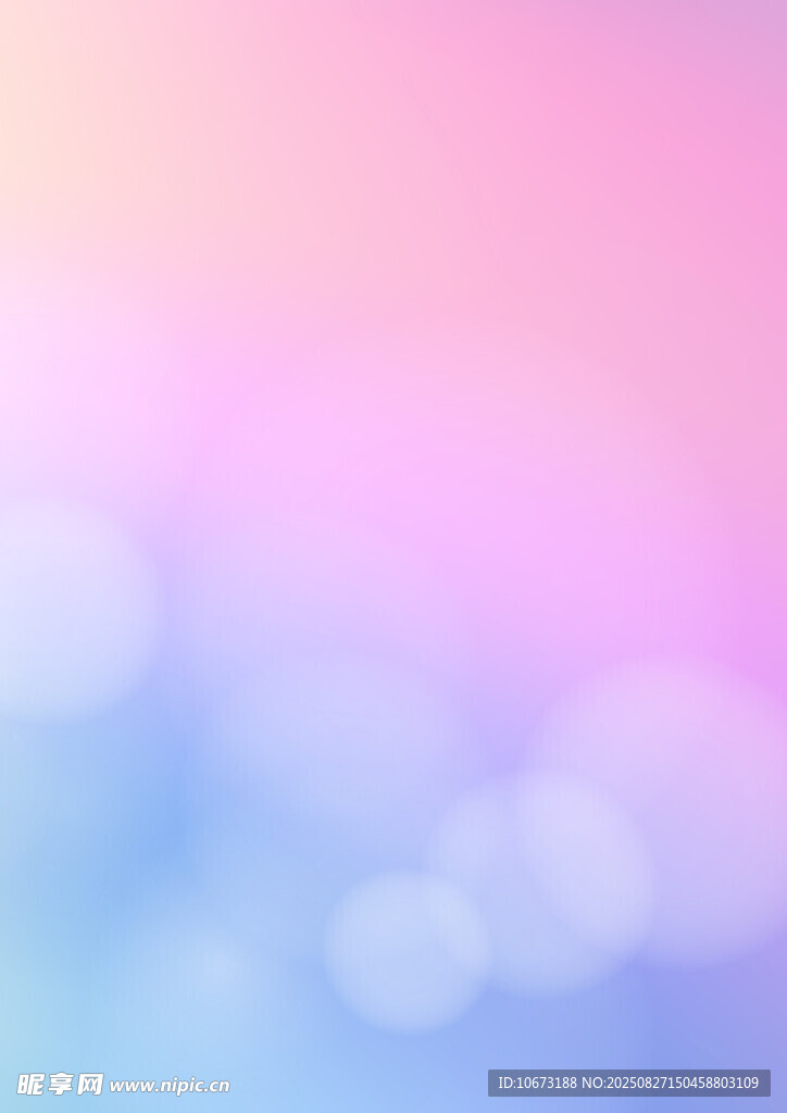 梦幻渐变模糊背景图