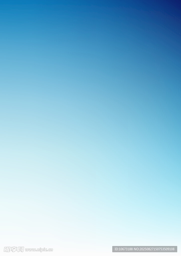 渐变蓝色天空背景图