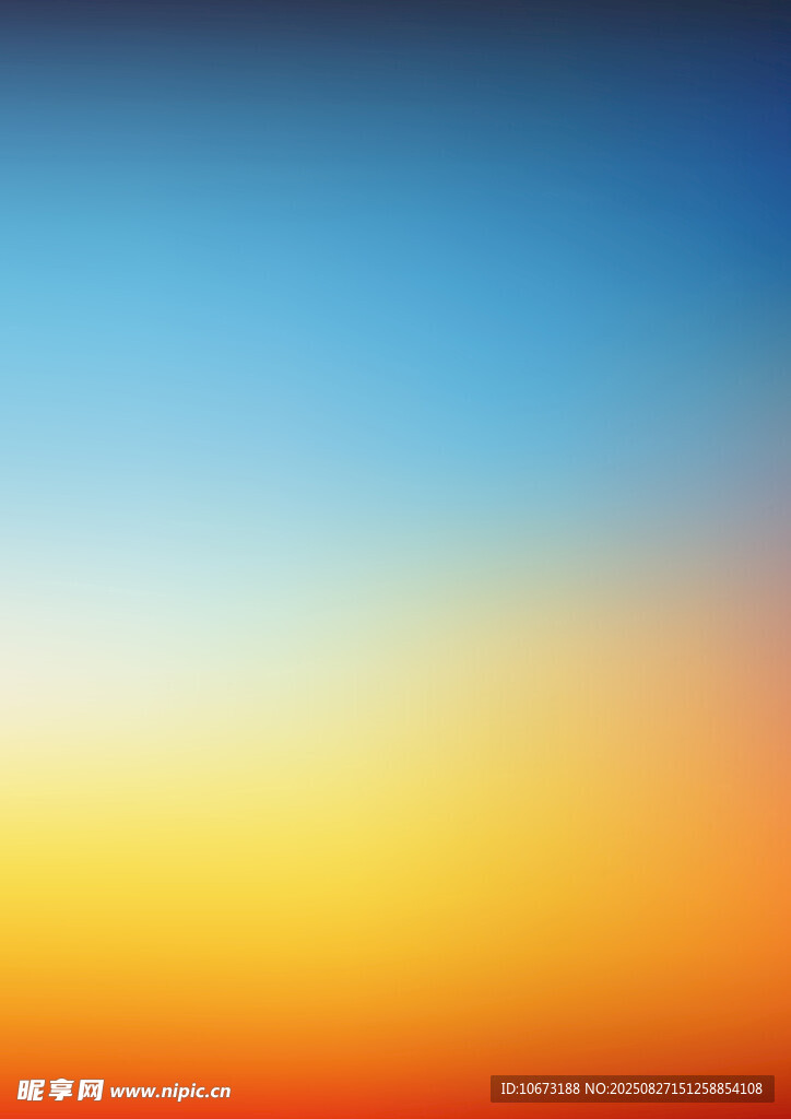 绚丽渐变天空背景图
