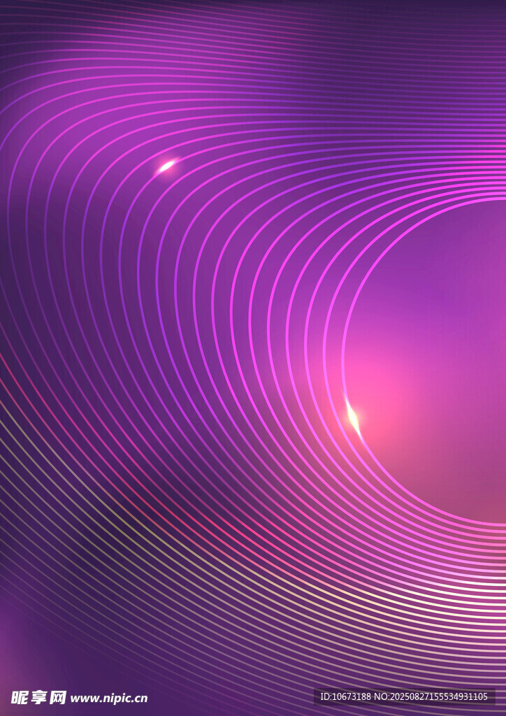 紫色梦幻线条背景图案