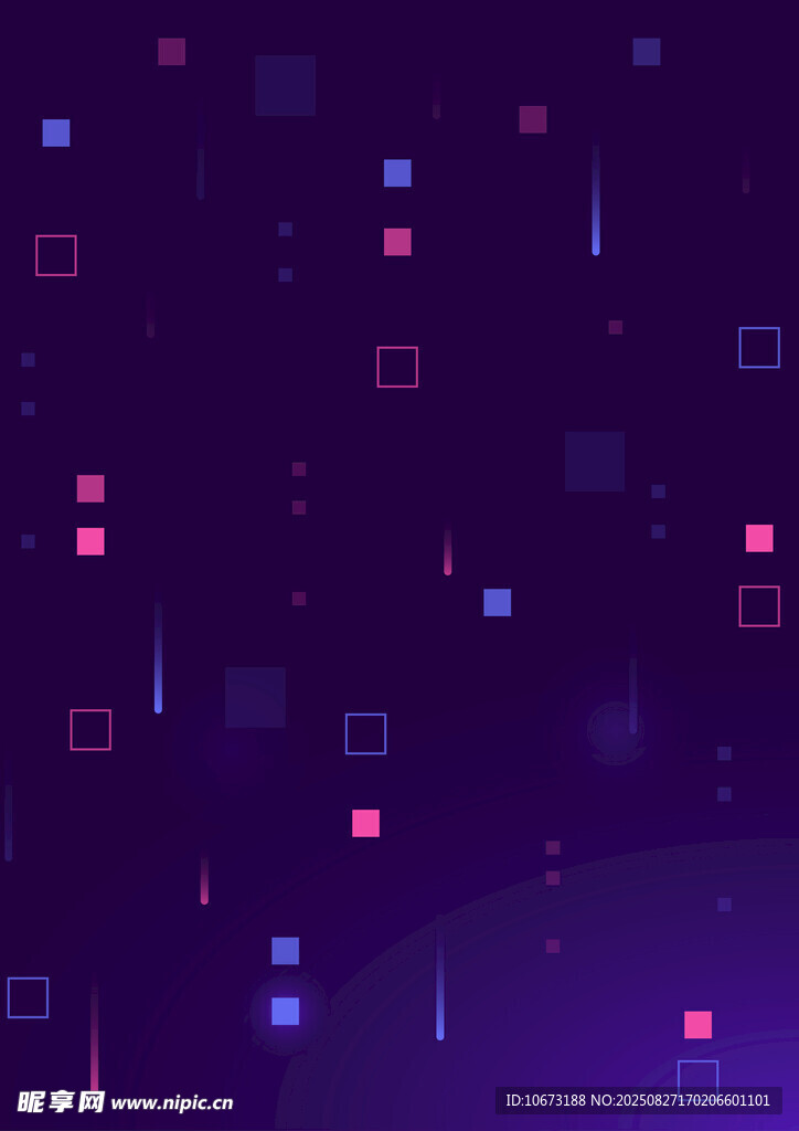 梦幻紫色方块背景图案