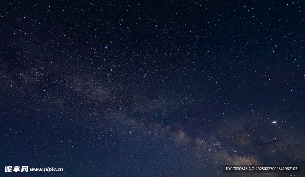 璀璨星空下的壮丽银河