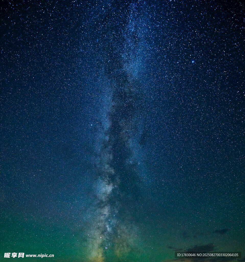 璀璨星空下的梦幻银河