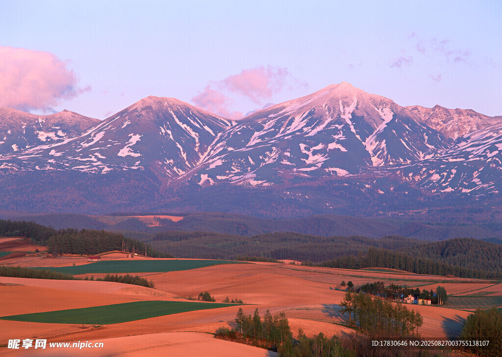 壮丽山川田园风光美景