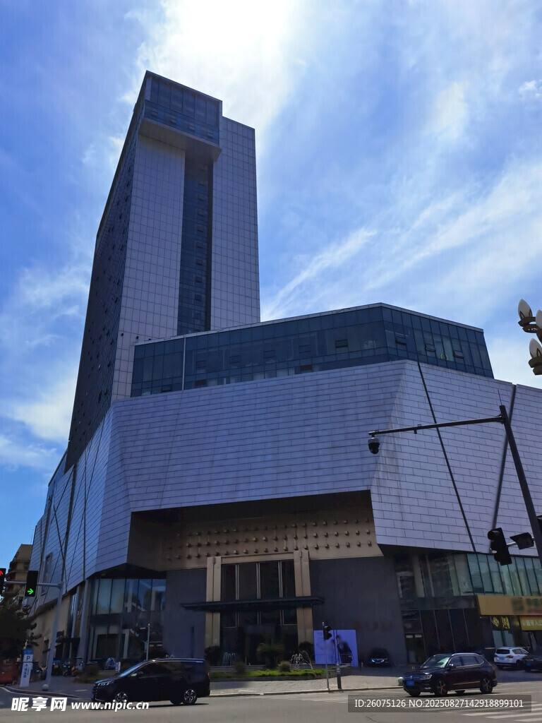 现代风格城市几何建筑