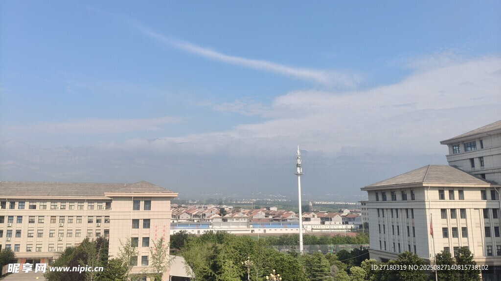 校园建筑风景