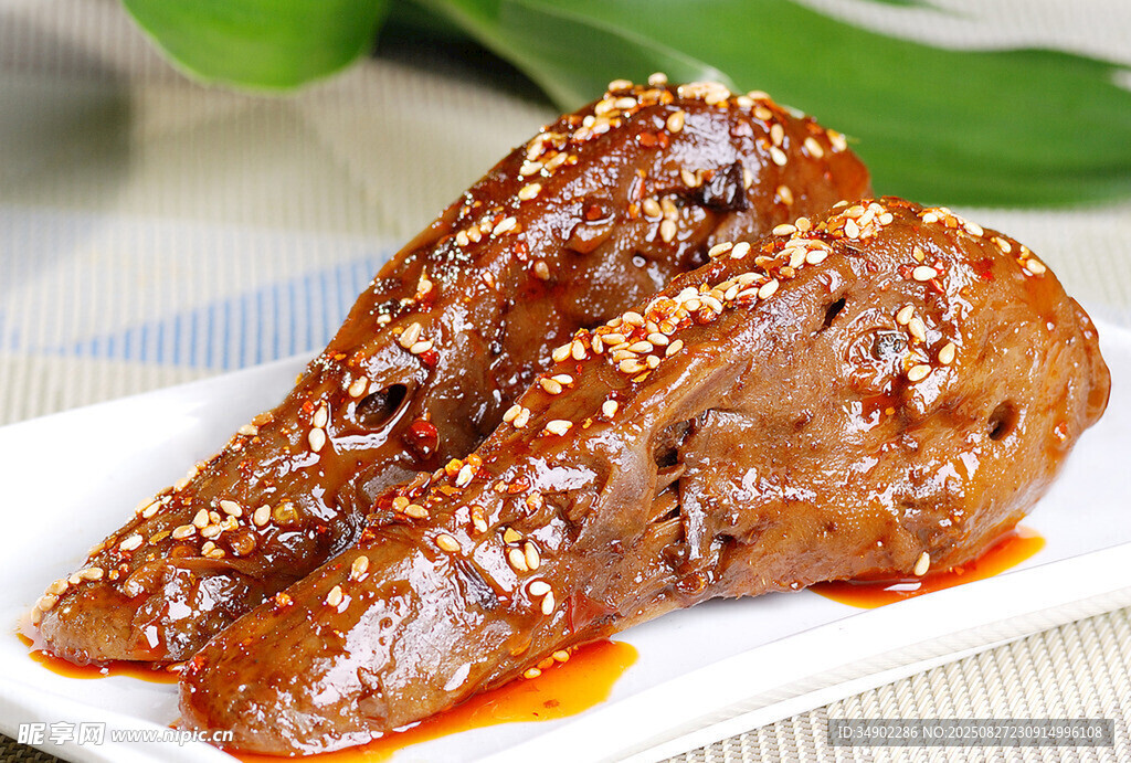 麻辣鸭头