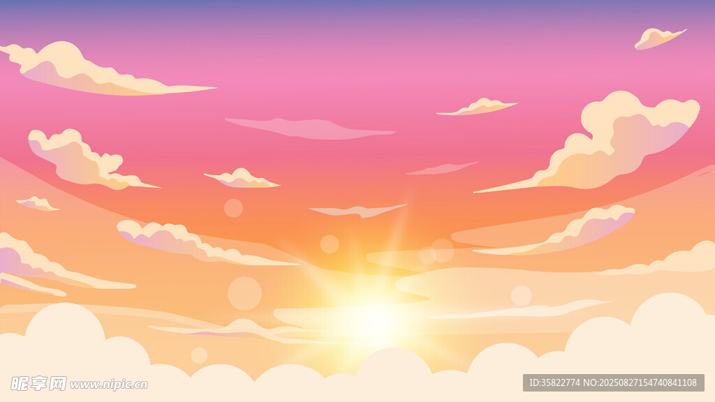 天空日出插图