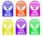 免费WIFI标志