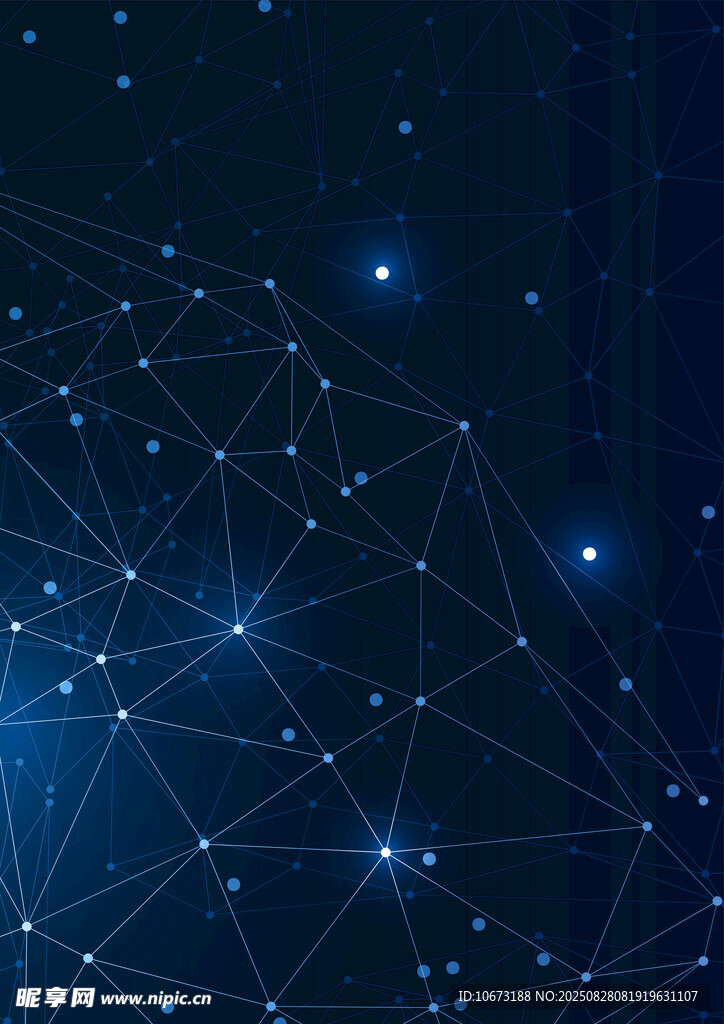 科技感星空网络背景图