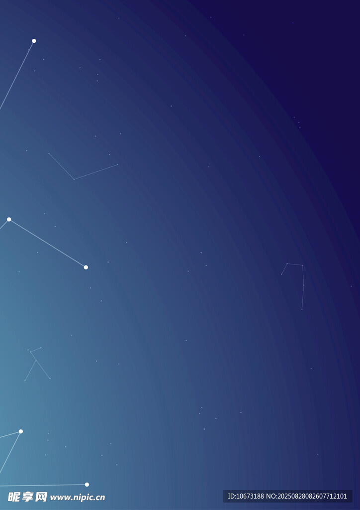 深蓝色星空背景图