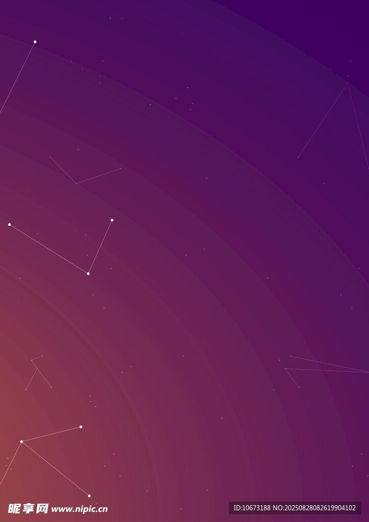 紫色渐变星空背景图