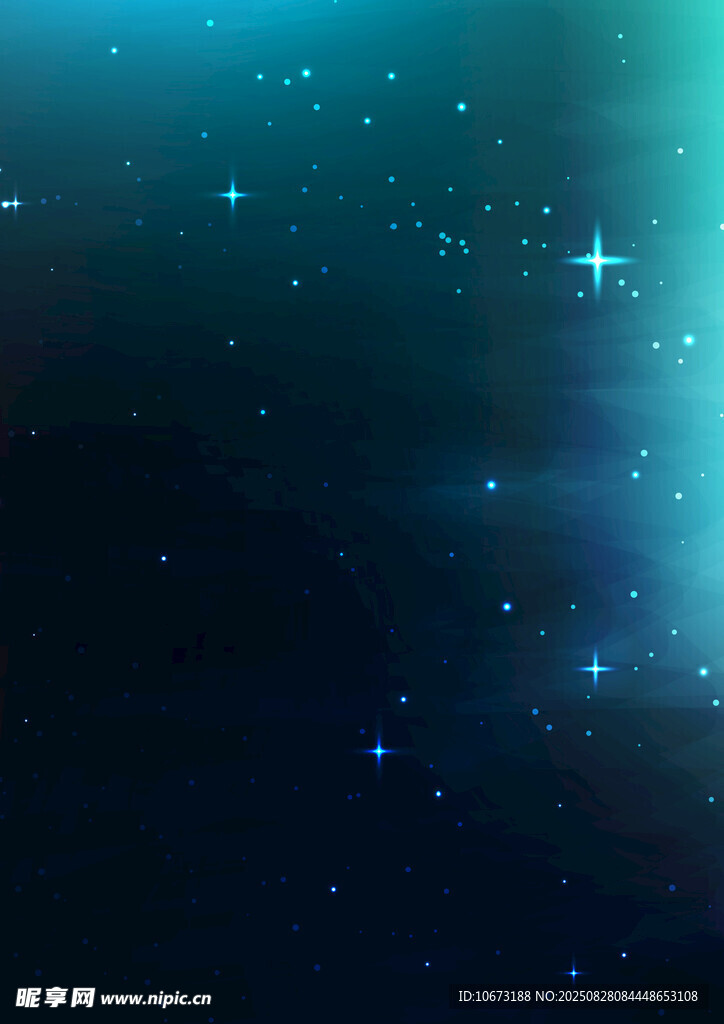 梦幻星空背景图